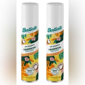 NEW Lot of 2x [Batiste] TROPICAL Scent Dry Shampoo - Full size, not travel!